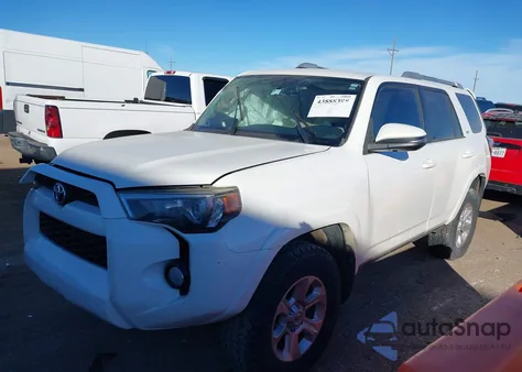 2017 Toyota 4Runner Sr5 Premium z USA, uszkodzony, nr VIN JTEBU5JR0H5436039